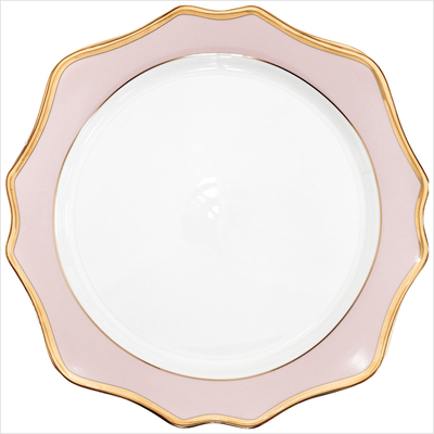 Teller flach 32cm _Sunflower hellrosa__top